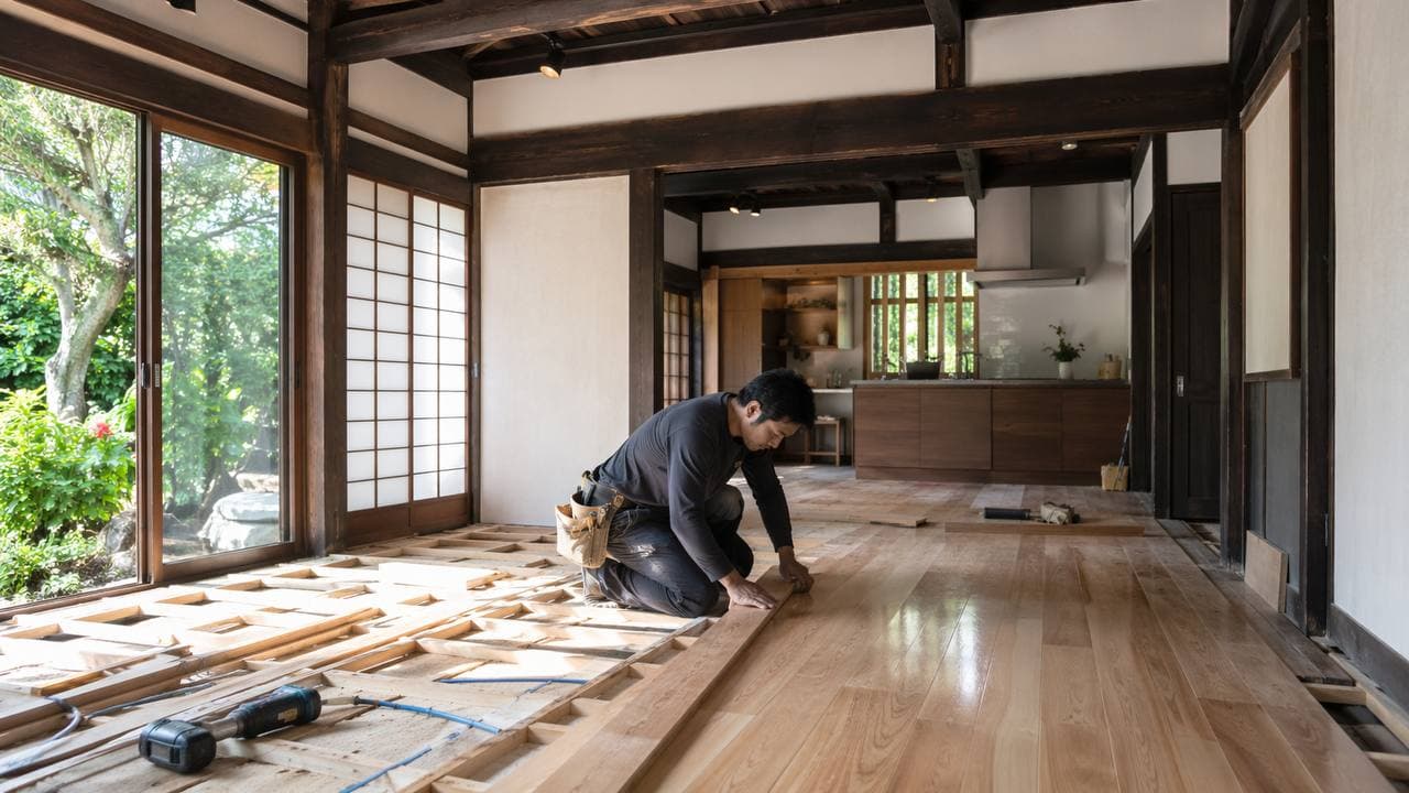 リフォーム後の室内