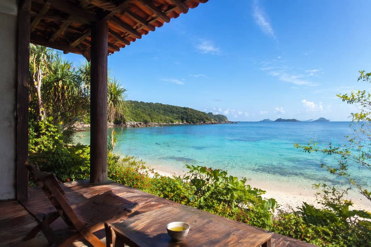 テラスからの眺め