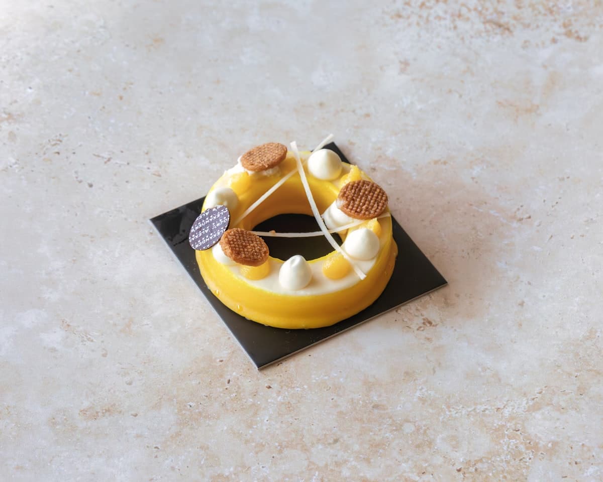 美しいケーキの断面